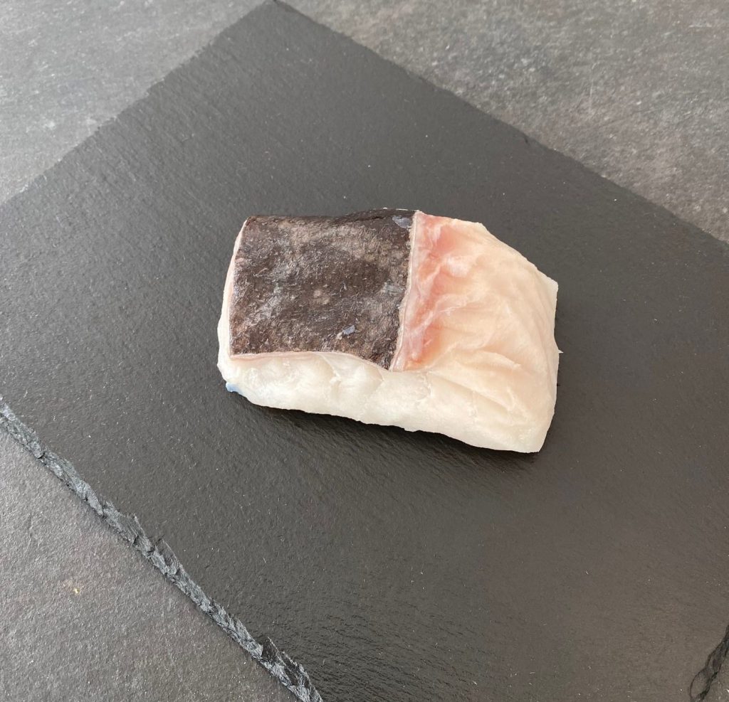 Hälleflundra med rostad blomkål och brynt citron